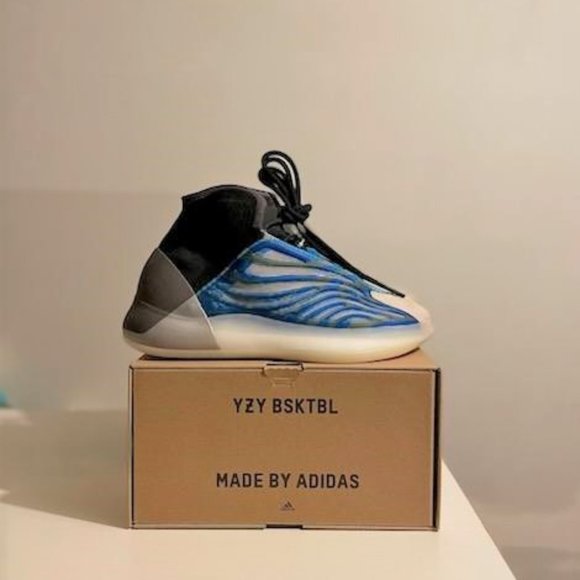 Yeezy BSKTBL QNTMFrozen Blue Athletic Shoes